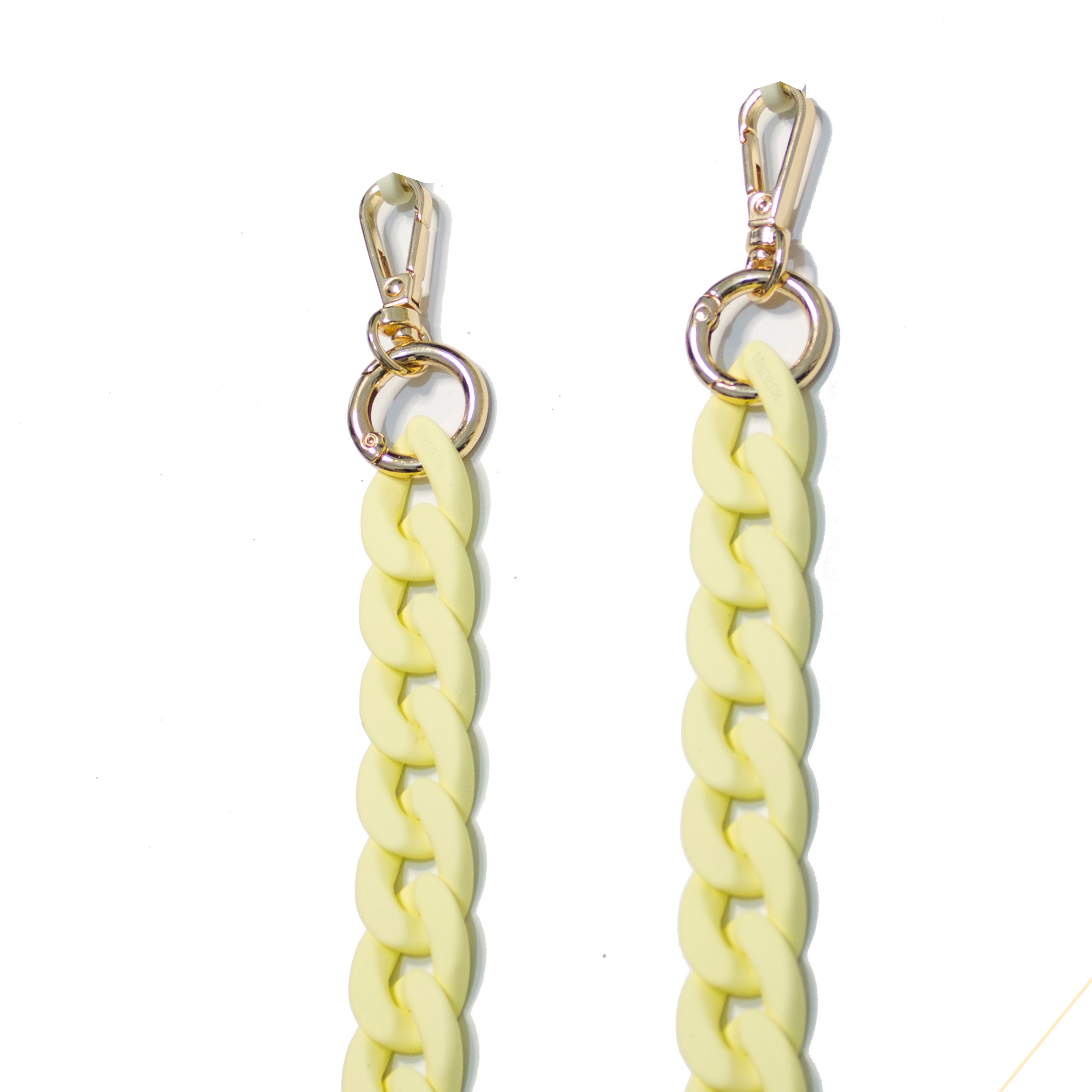 <tc>Matte Yellow Chain Necklace (all phone types)</tc>