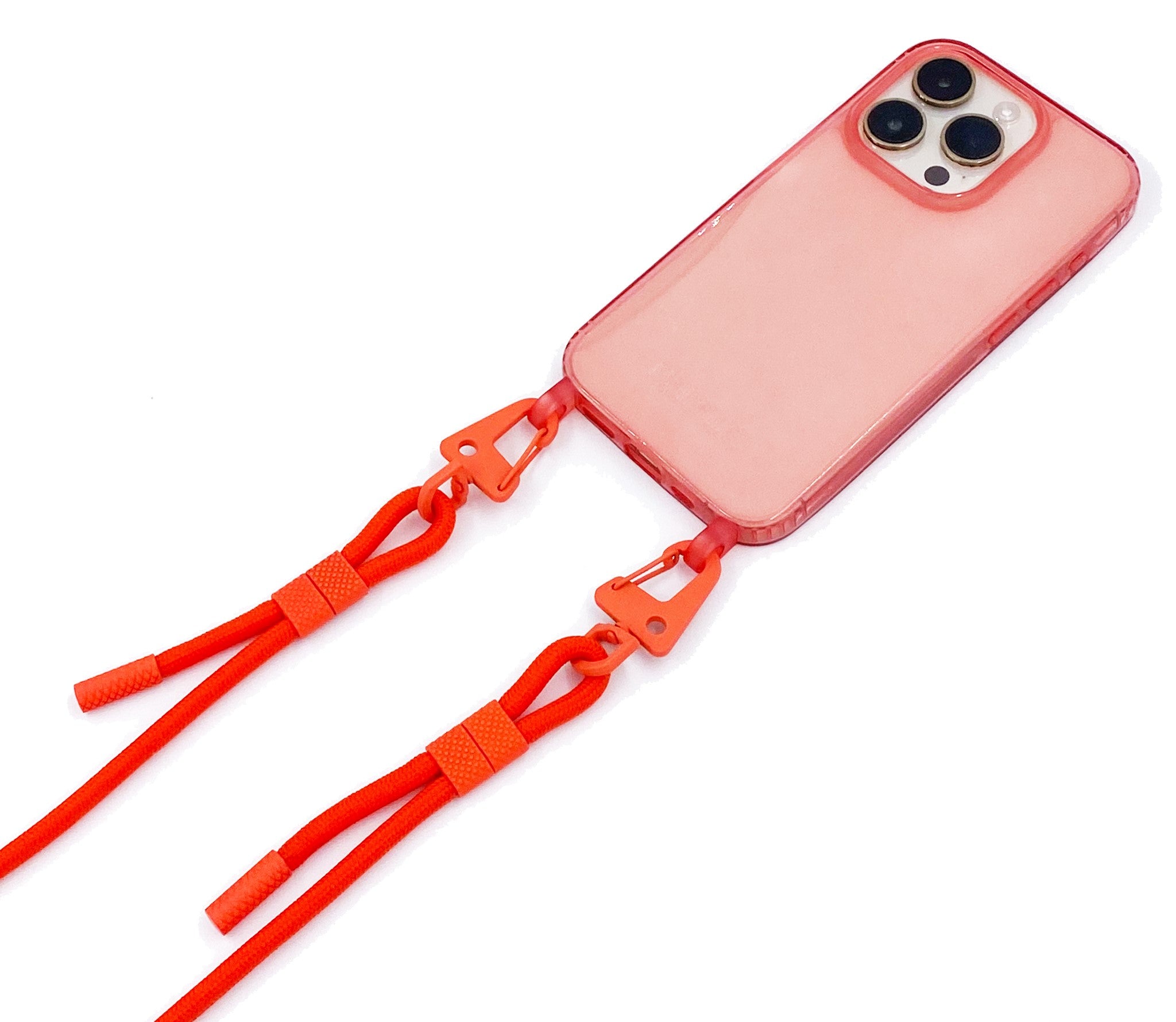 Orange rope with transparent orange case