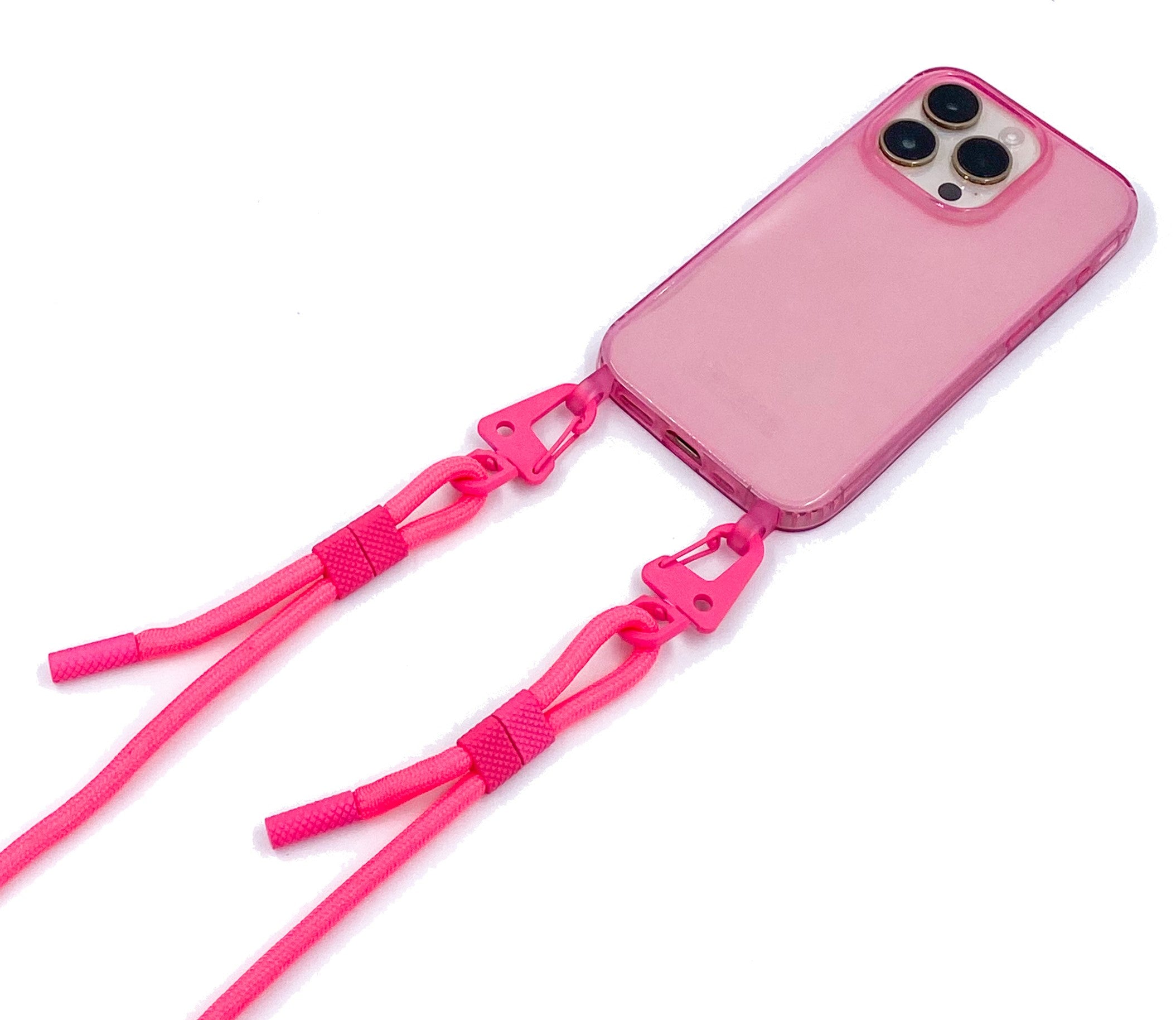 Barbie pink rope with transparent pink case