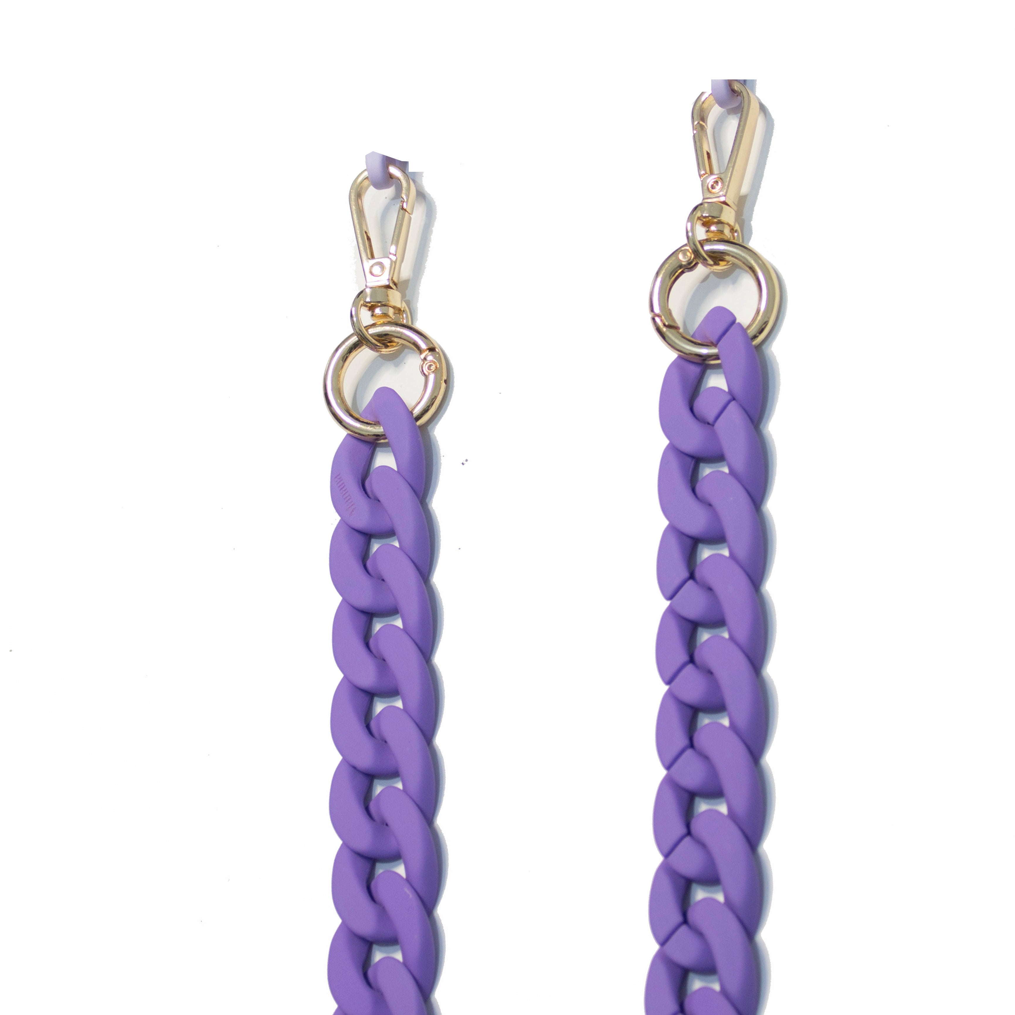 <tc>Purple Chain Necklace (all phone types)</tc>