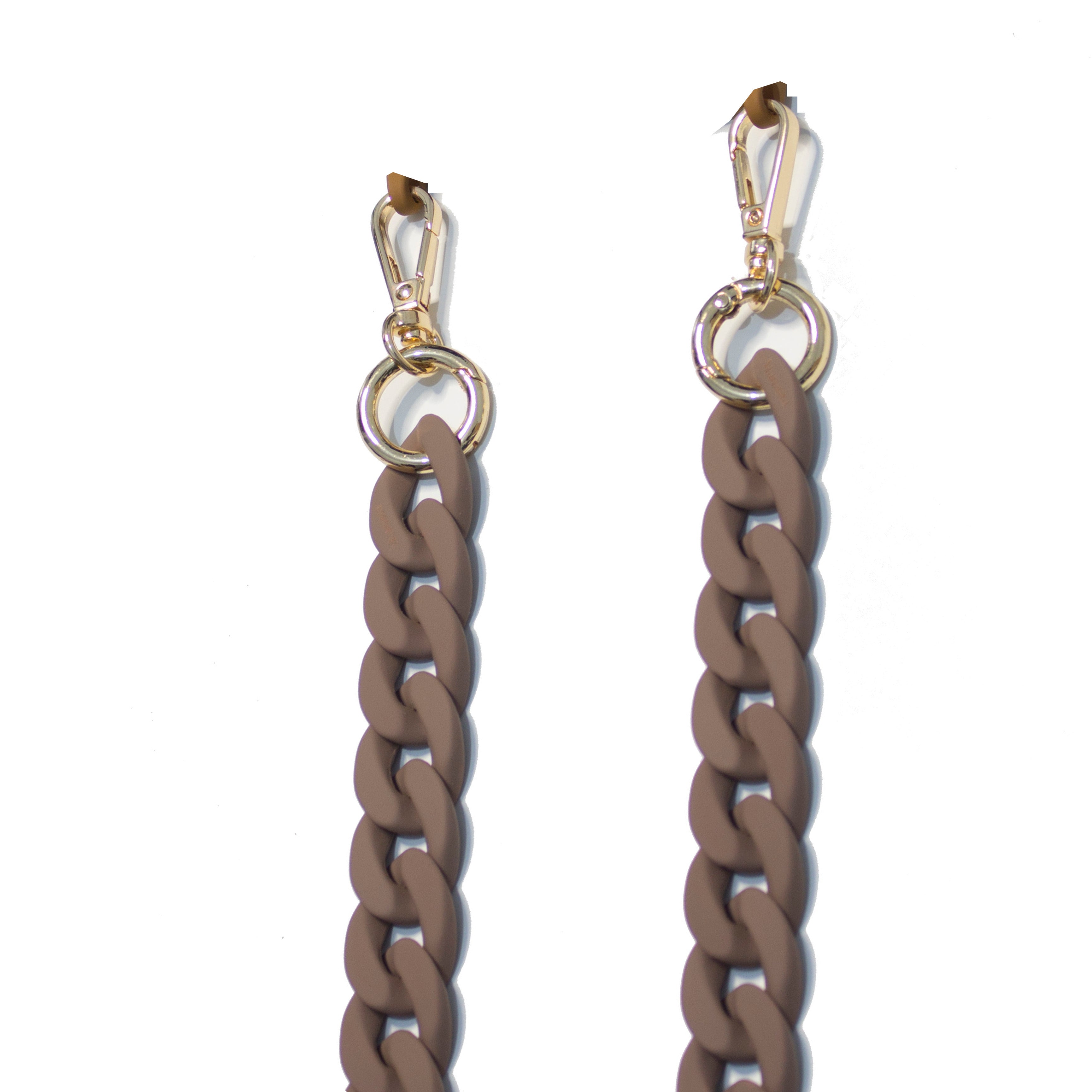 <tc>Brown Chain Necklace (all phone types)</tc>