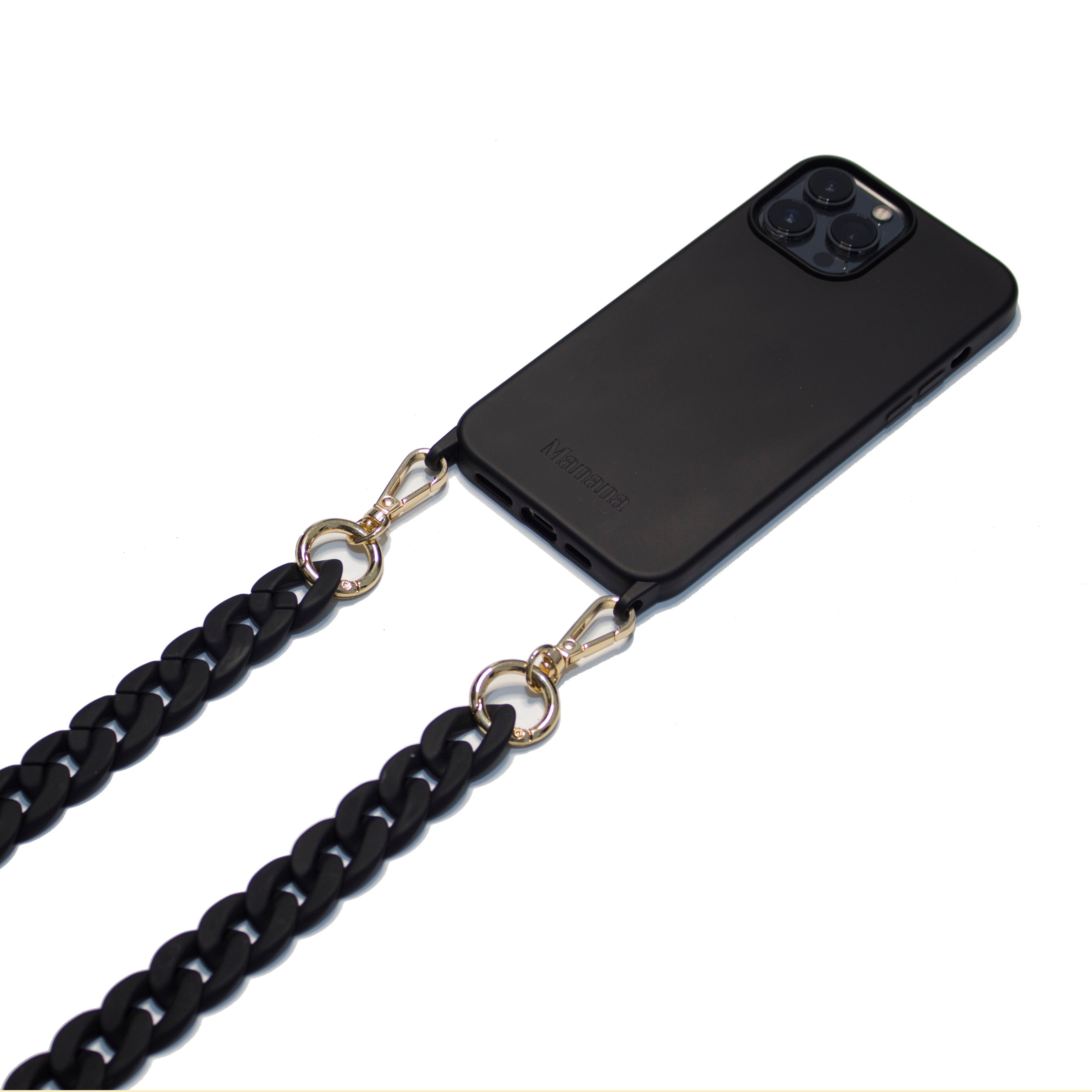 Matte Black Chain Necklace